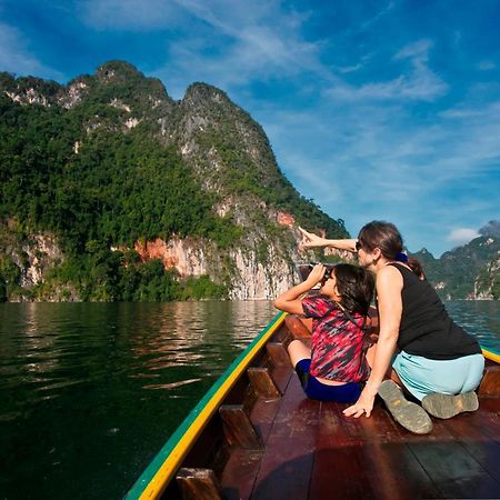 เขาสก ริเวอร์ฟรอนต์ รีสอร์ต Hotel Khao Sok National Park ภายนอก รูปภาพ