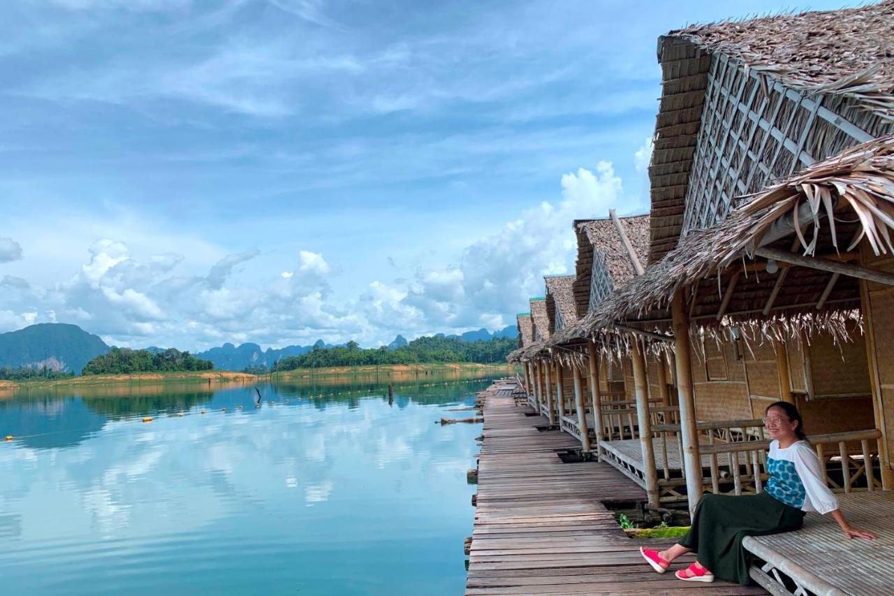 เขาสก ริเวอร์ฟรอนต์ รีสอร์ต Hotel Khao Sok National Park ภายนอก รูปภาพ