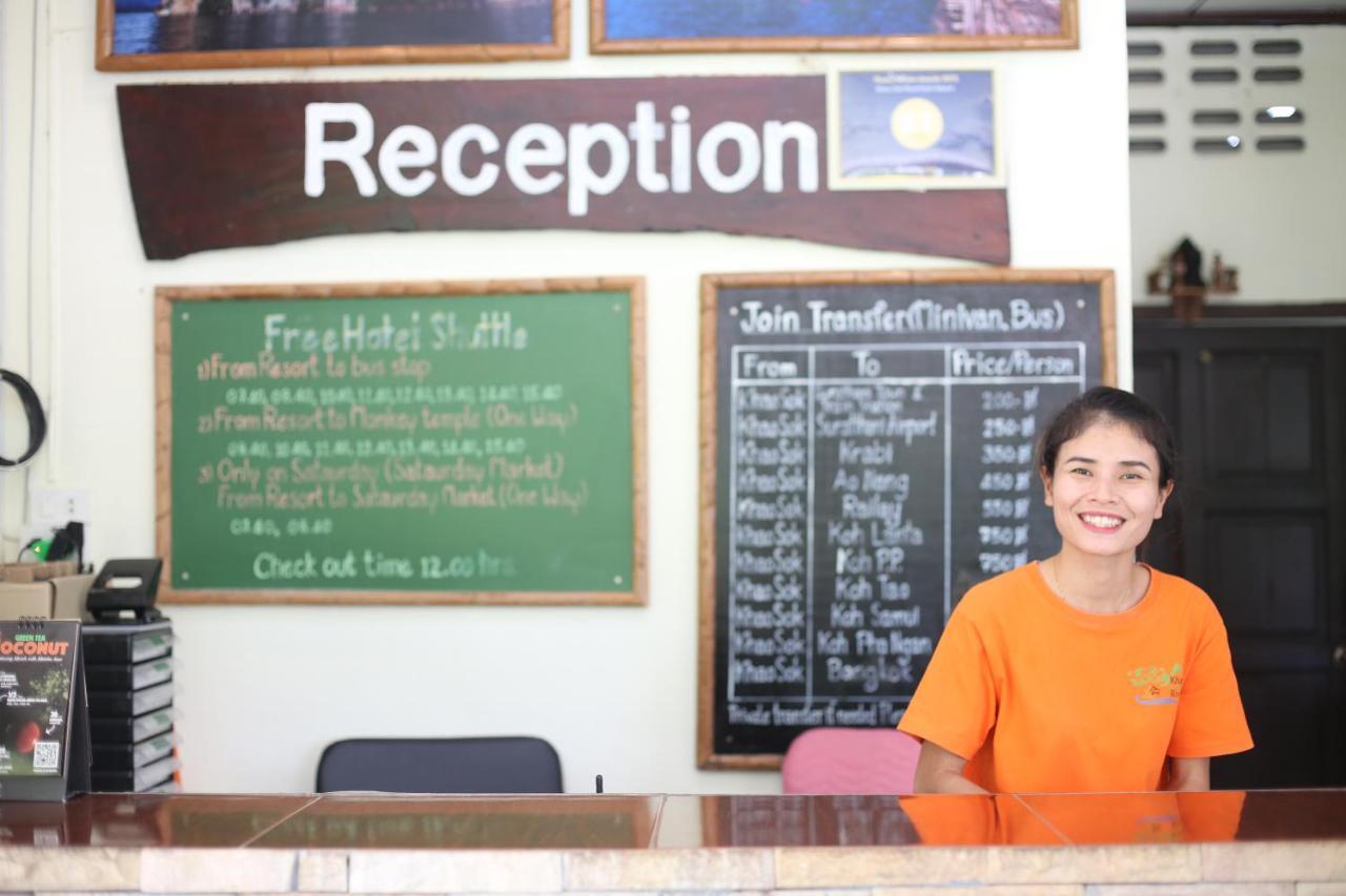 เขาสก ริเวอร์ฟรอนต์ รีสอร์ต Hotel Khao Sok National Park ภายนอก รูปภาพ