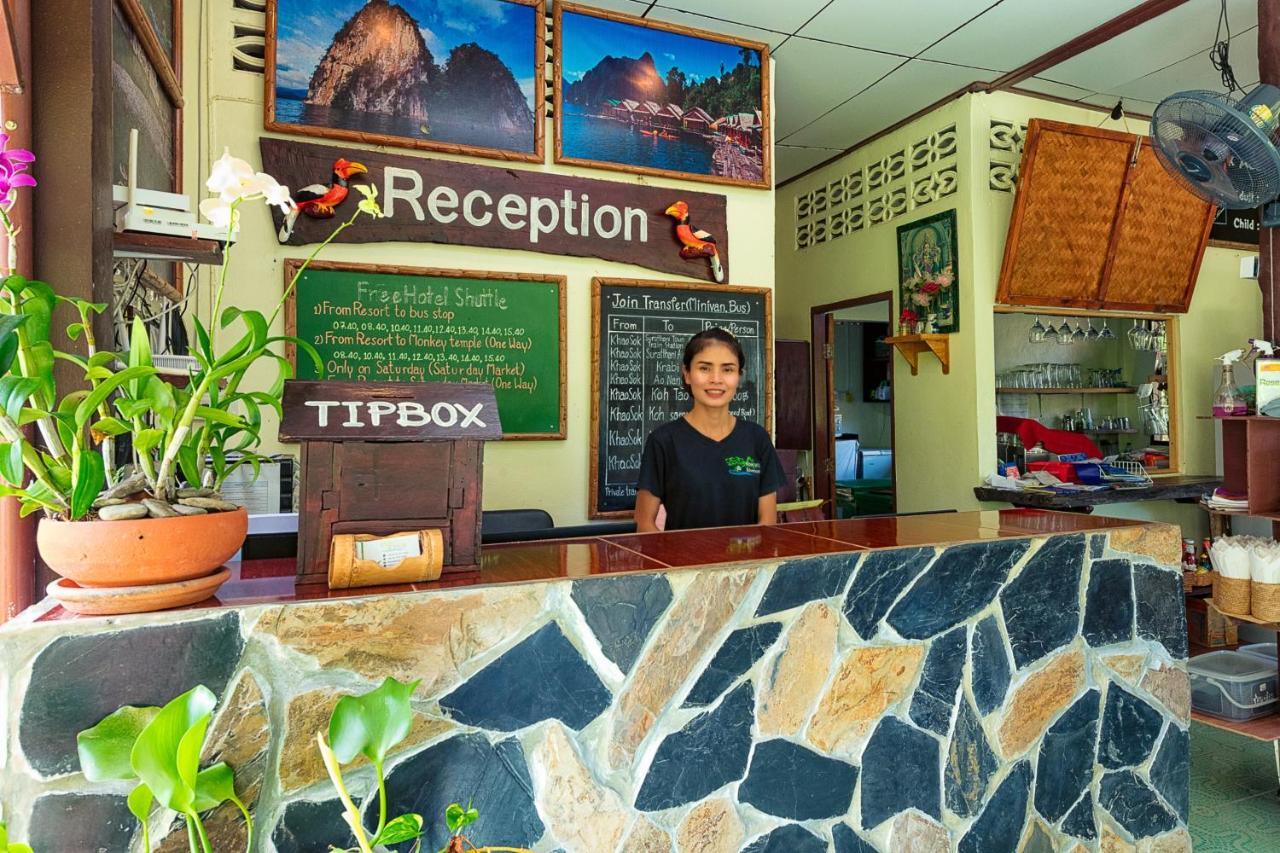 เขาสก ริเวอร์ฟรอนต์ รีสอร์ต Hotel Khao Sok National Park ภายนอก รูปภาพ