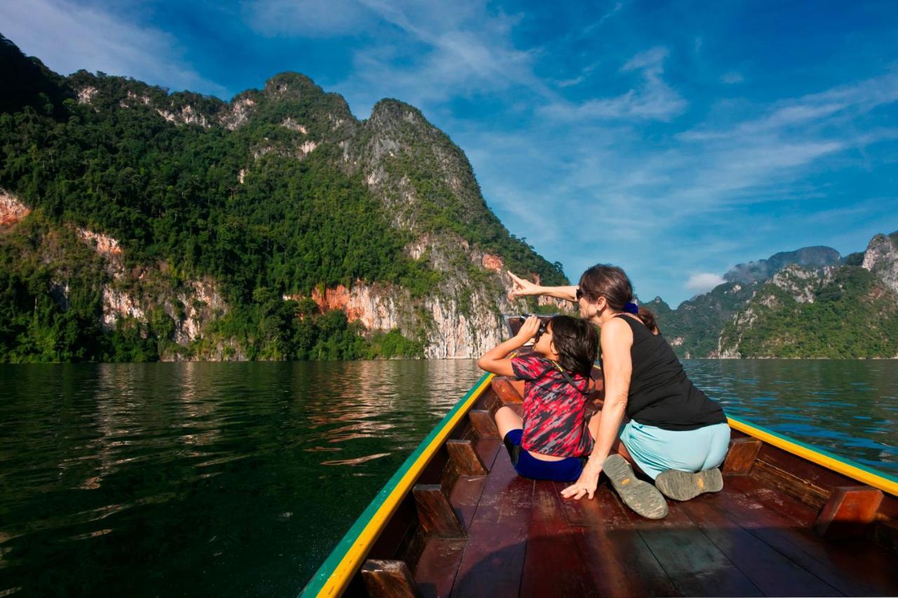 เขาสก ริเวอร์ฟรอนต์ รีสอร์ต Hotel Khao Sok National Park ภายนอก รูปภาพ